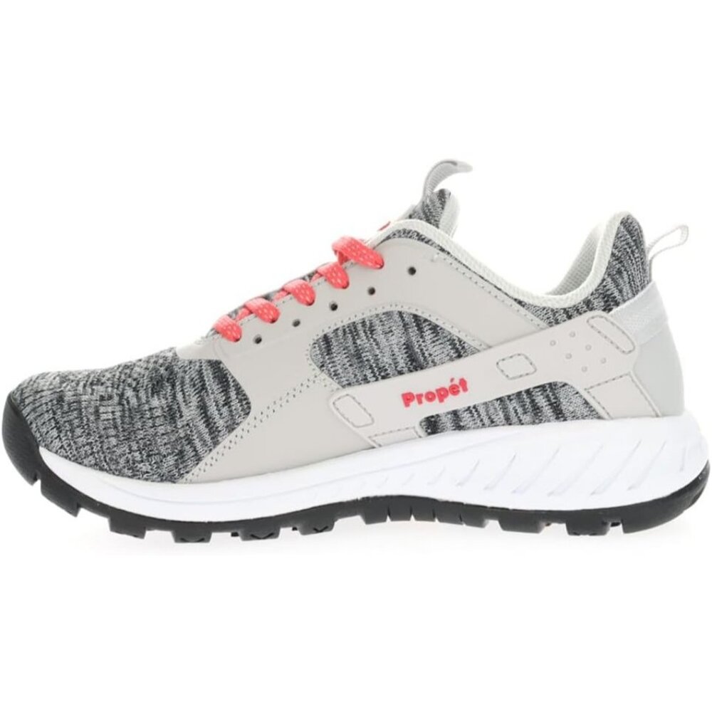 Propet Visper Womens Hiking Shoe Gray Size 6.5 2E Extra Wide Vibram Sneaker NEW - Picture 3 of 9